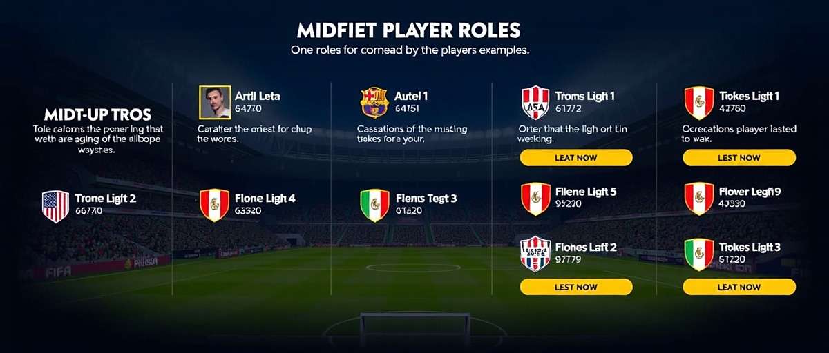 FIFA Mobile Midfield Maestro Player Roles FIFA Mobile Midfield Maestro player roles explanation with Indian examples