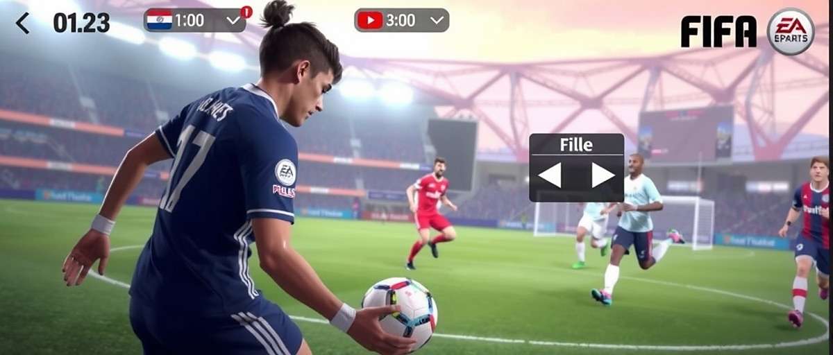 FIFA Mobile Midfield Maestro Midfield Control FIFA Mobile Midfield Maestro midfield control interface with Indian players